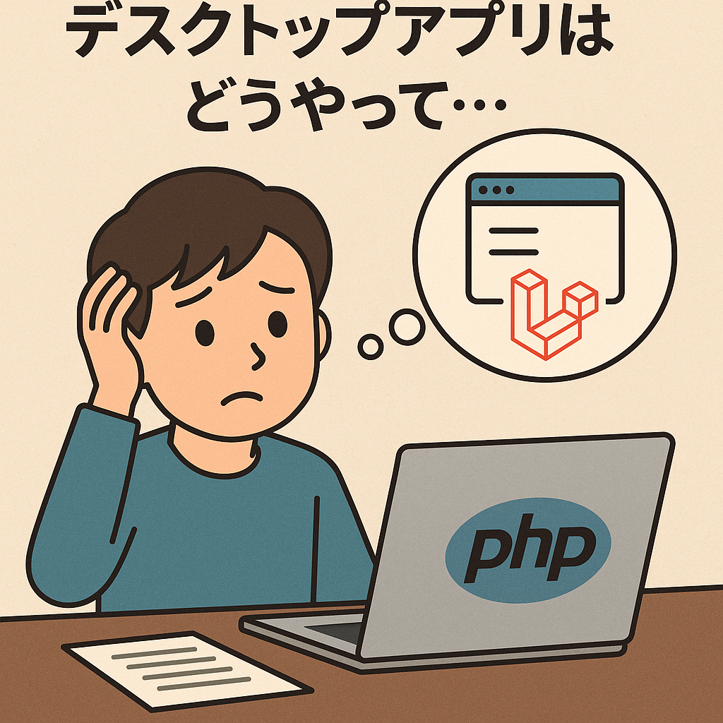 【完全ガイド】NativePHP入門 〜Laravelからデスクトップアプリケーションを簡単に構築する方法〜
