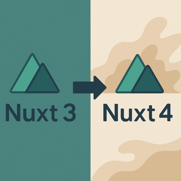 Nuxt3からNuxt4へ｜何が変わった？メリット・移行方法を3分で解説